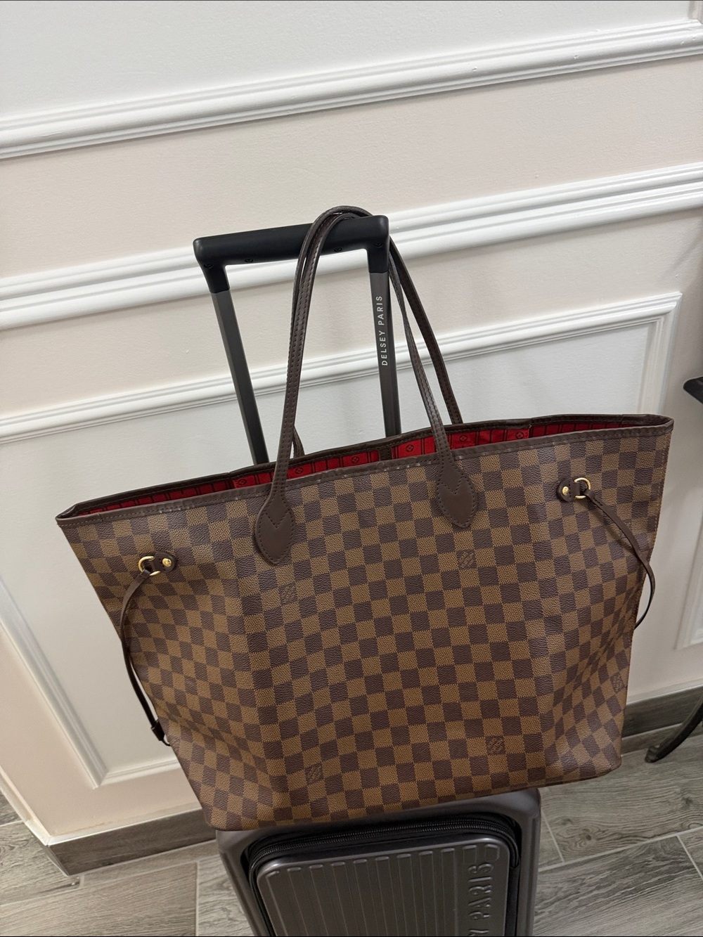 Authentic LOUIS VUITTON NEVERFULL GM